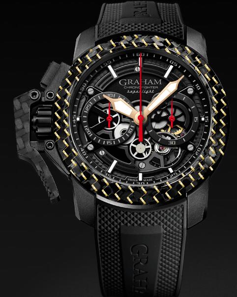 Graham Chronofighter Superlight 2CCBK.B25B Replica Watch